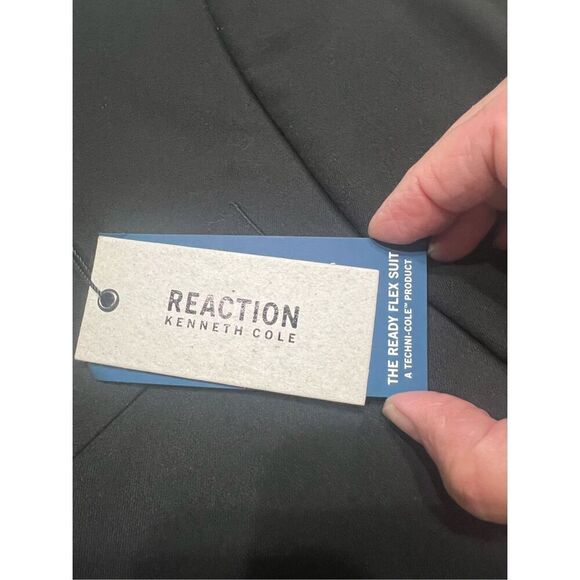 Kenneth Cole Reaction Mens Black Suit Jacket Sz 44R NWT - Picture 3 of 7